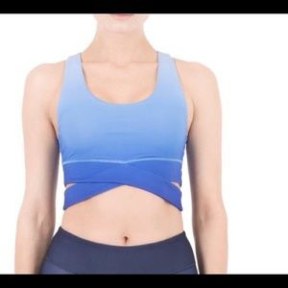 NYLORA Mercer Crop Top - Midnight Ombré - Size L - NWoT Sold Out - Picture 2 of 3